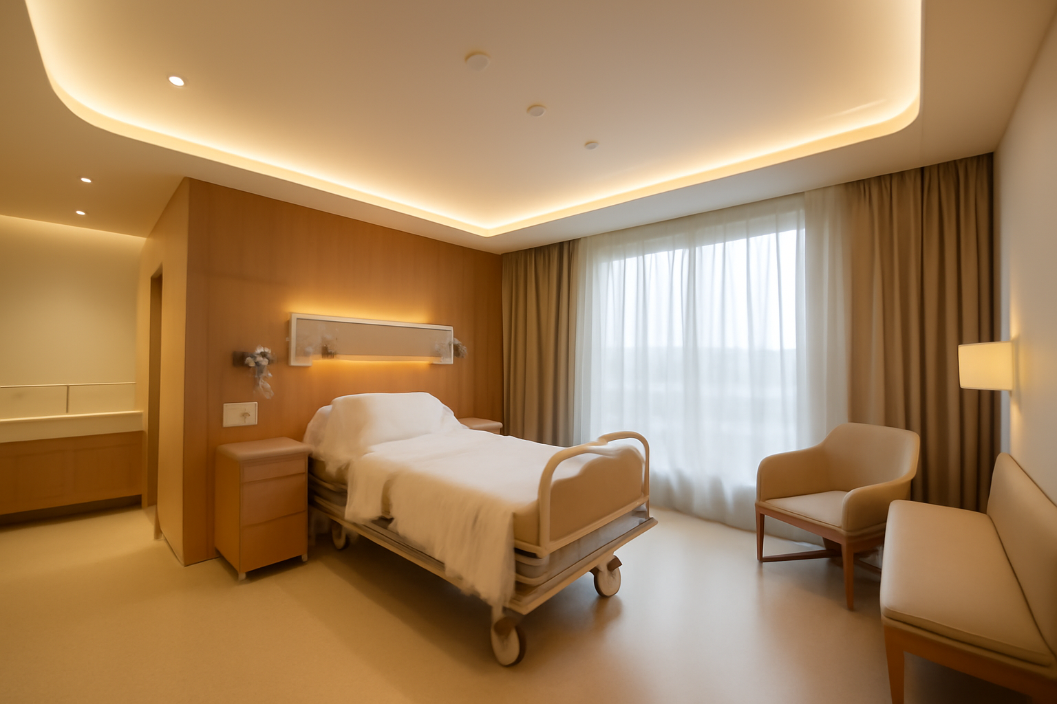 Healthcare lighting showcase