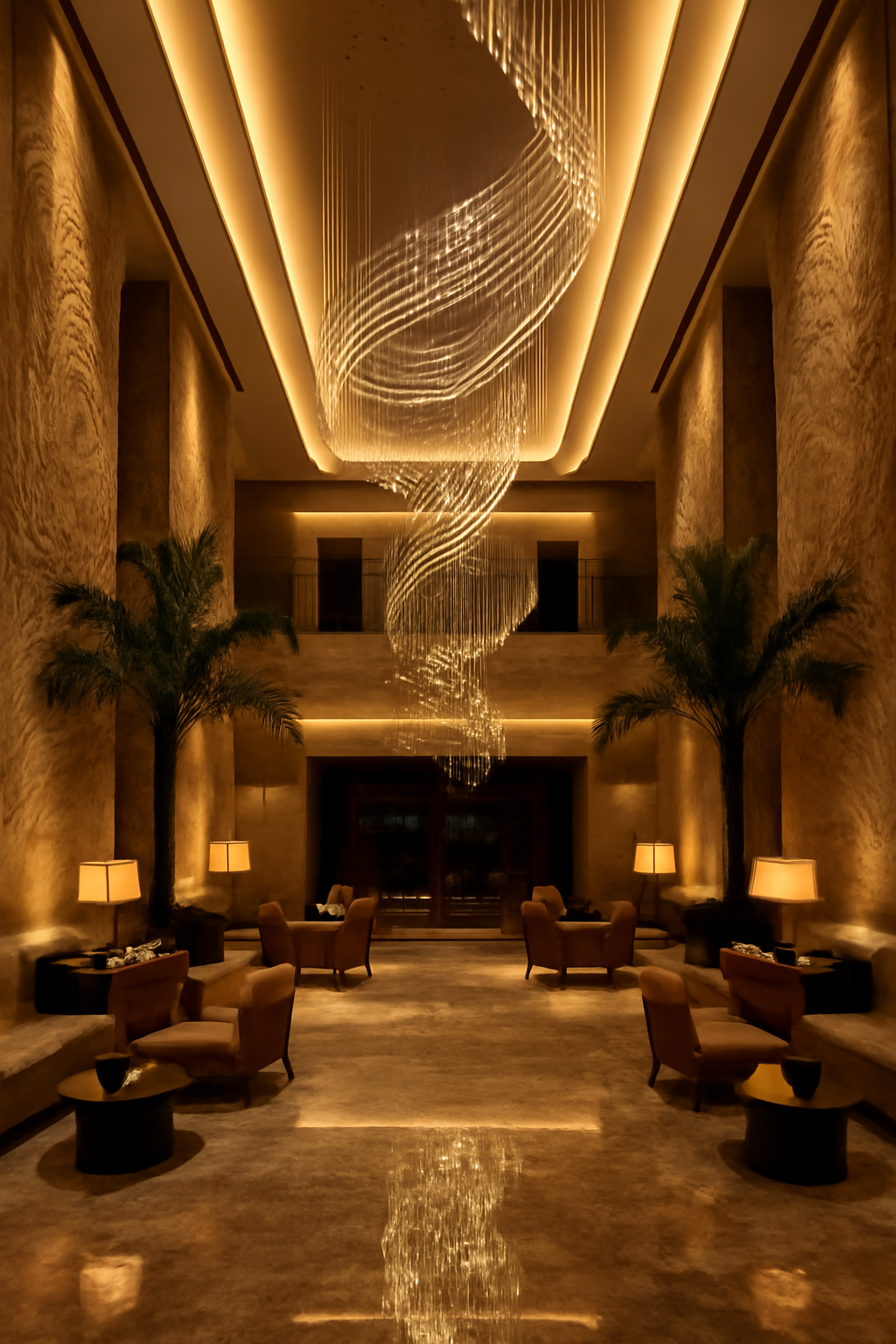 Hospitality - Lobby lighting environment