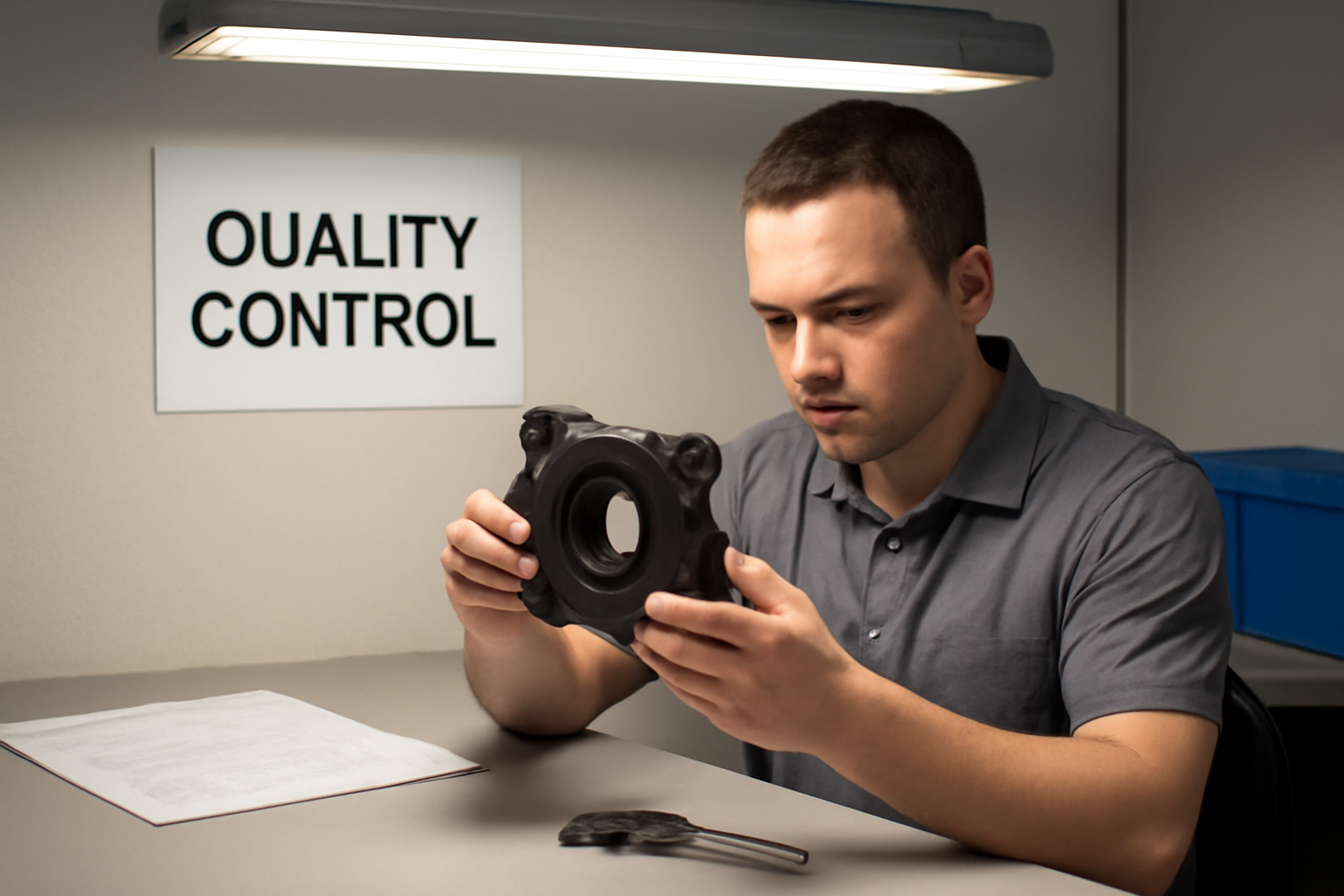 Industrial - Quality Control lighting environment