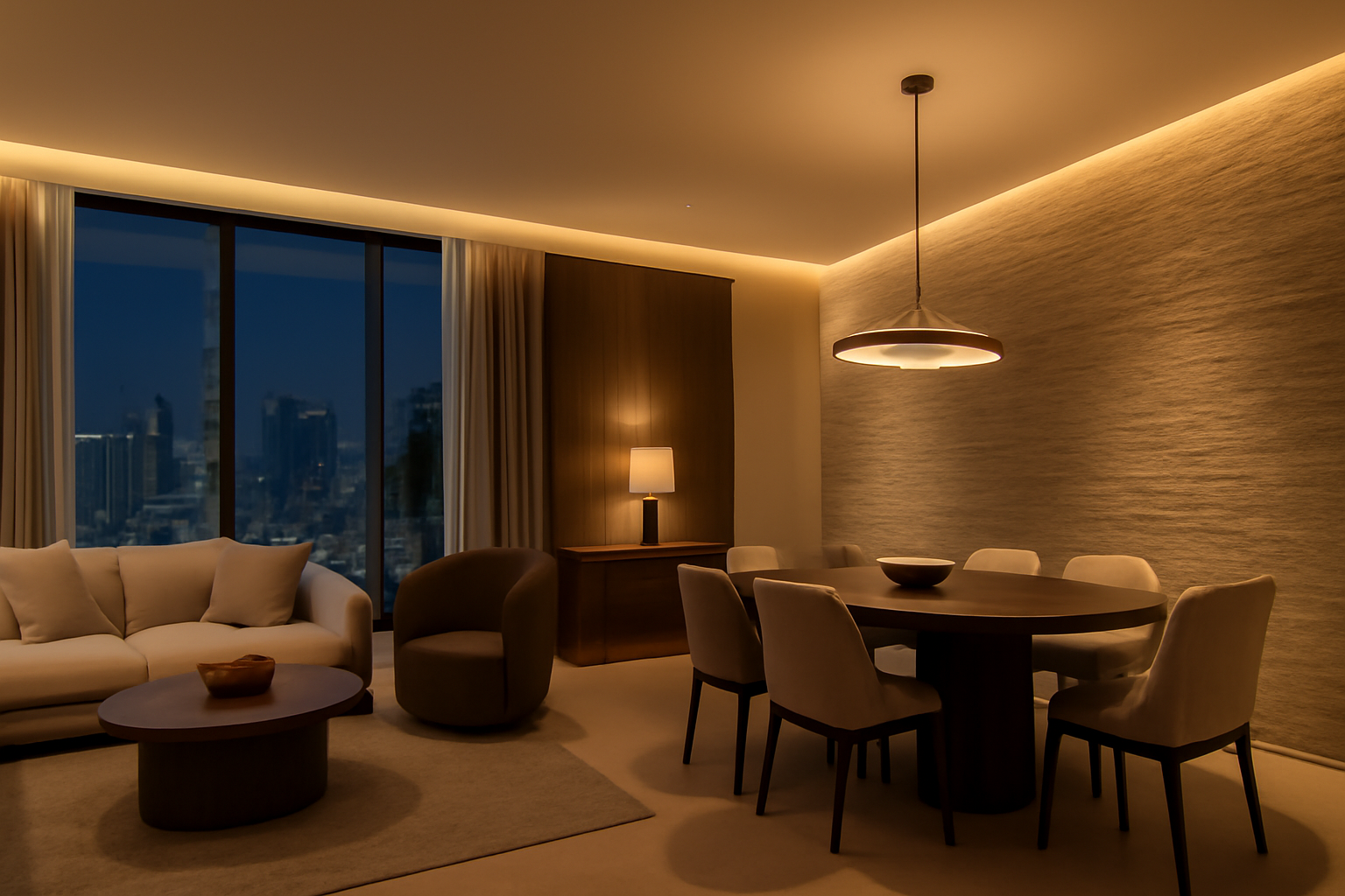 Residential lighting showcase