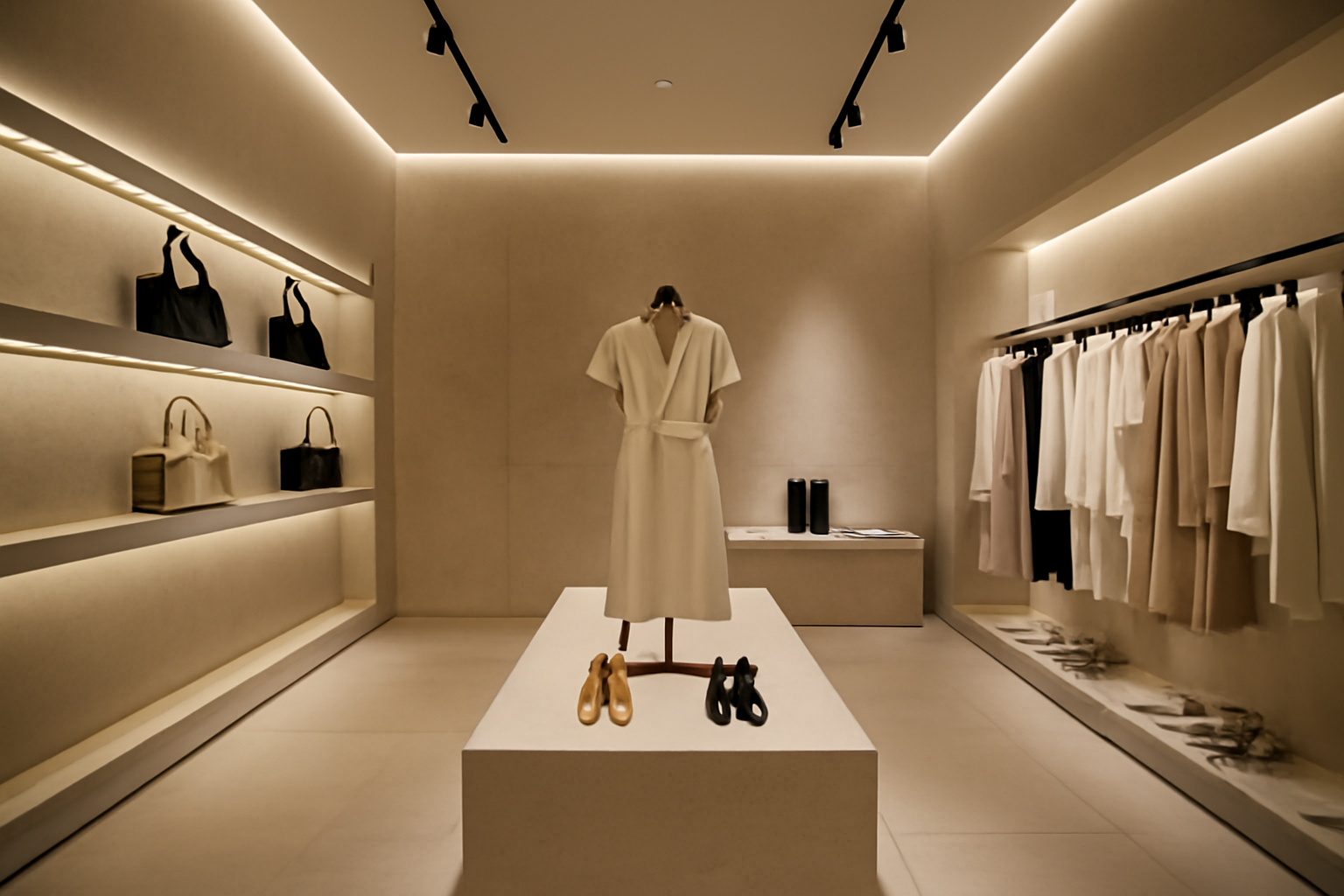 Retail - Feature Display lighting environment