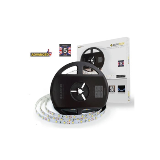 LUMIFLEX 3528 IP67 SINGLE ROW LUMI FLEX STRIP 2700K LUMINAIRES - 24W view 2